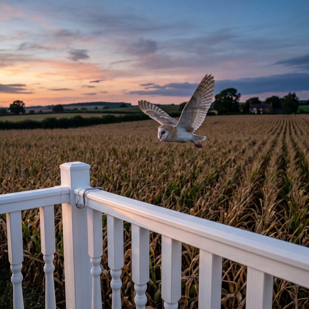 the retreats padstow holiday park wildlife Barn Owl