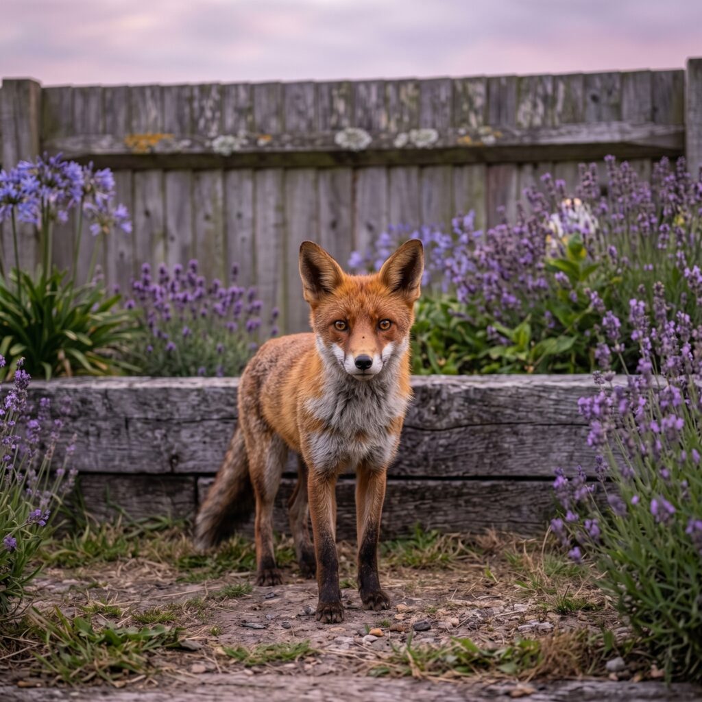 the retreats padstow holiday park wildlife fox