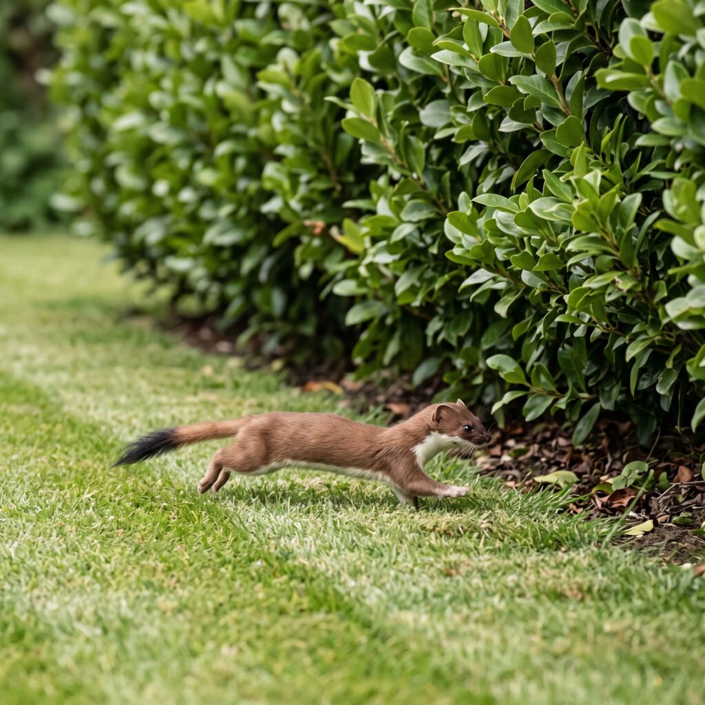 the retreats padstow holiday park wildlife stoat